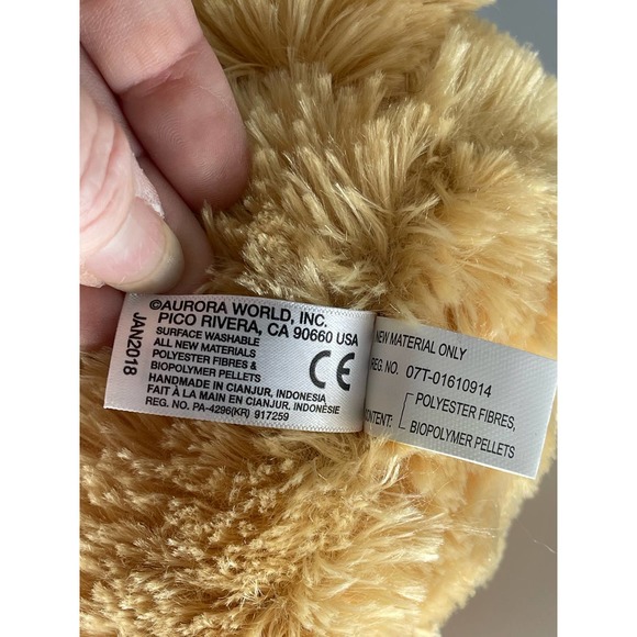 Destination Nation Lion Plush Aurora 2018 Beautiful Mane Stuffed Animal  NWOT - Picture 8 of 9